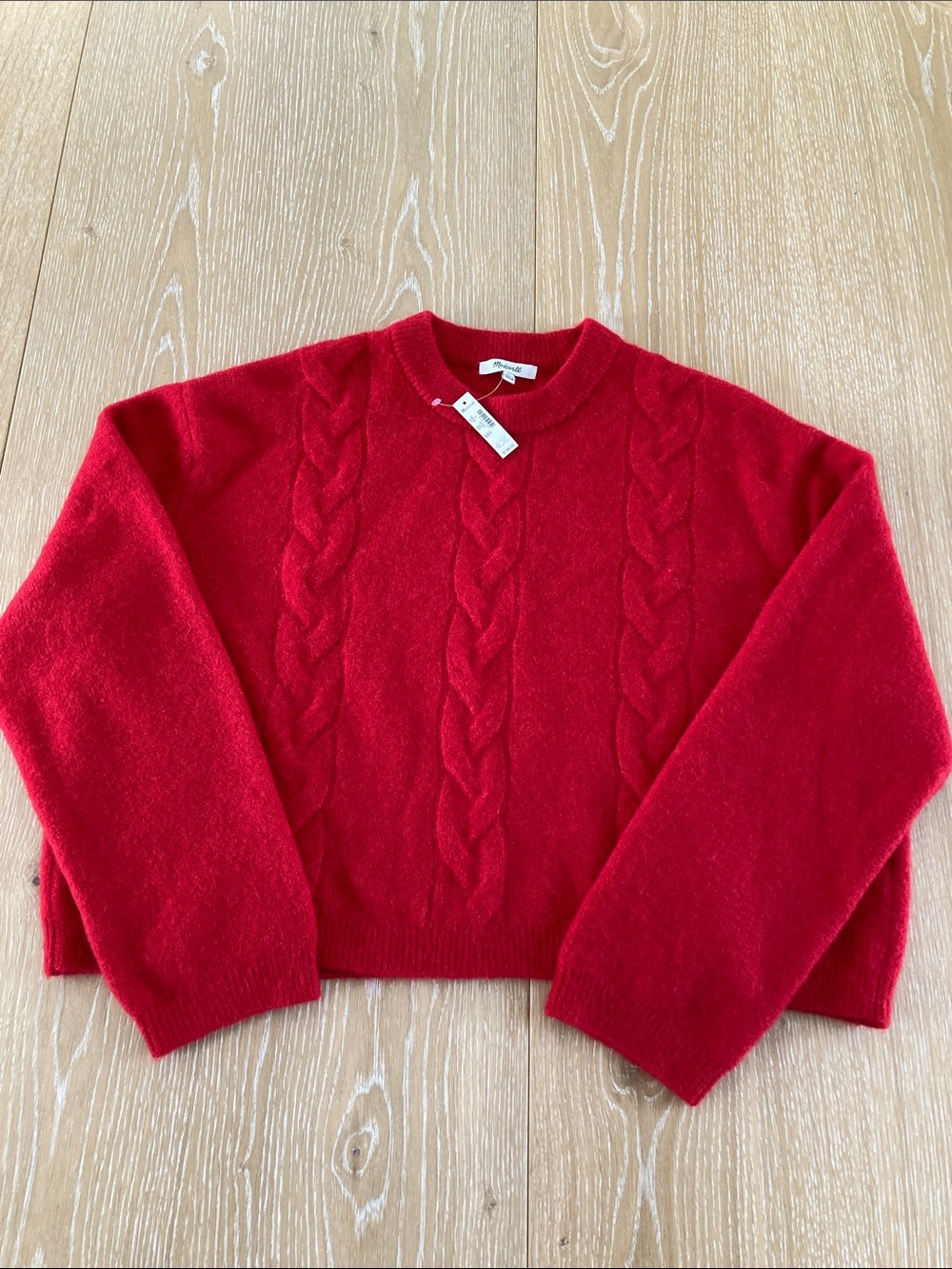 NWT Madewell Cloud Soft Drop Shoulder Sweater XL